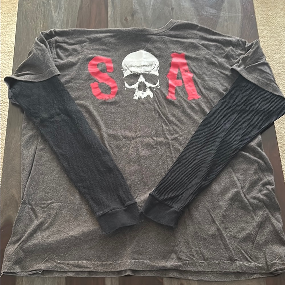 Sons of Anarchy long thermal sleeve T-shirt